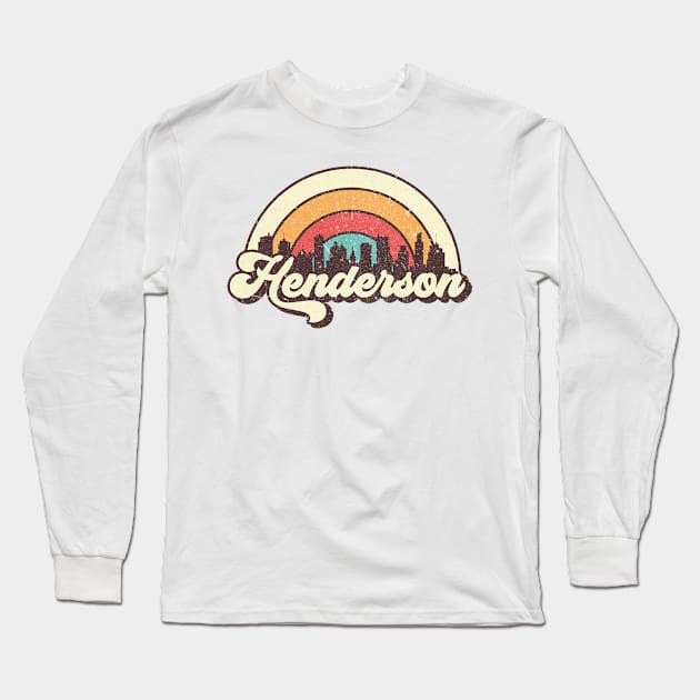 Henderson city gift Long Sleeve T-Shirt by SerenityByAlex